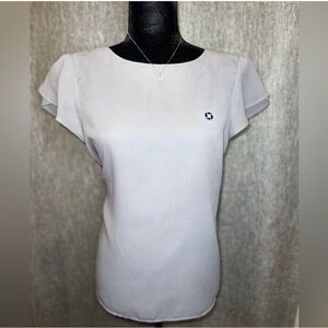 Chase Bank Grey Uniform Blouse